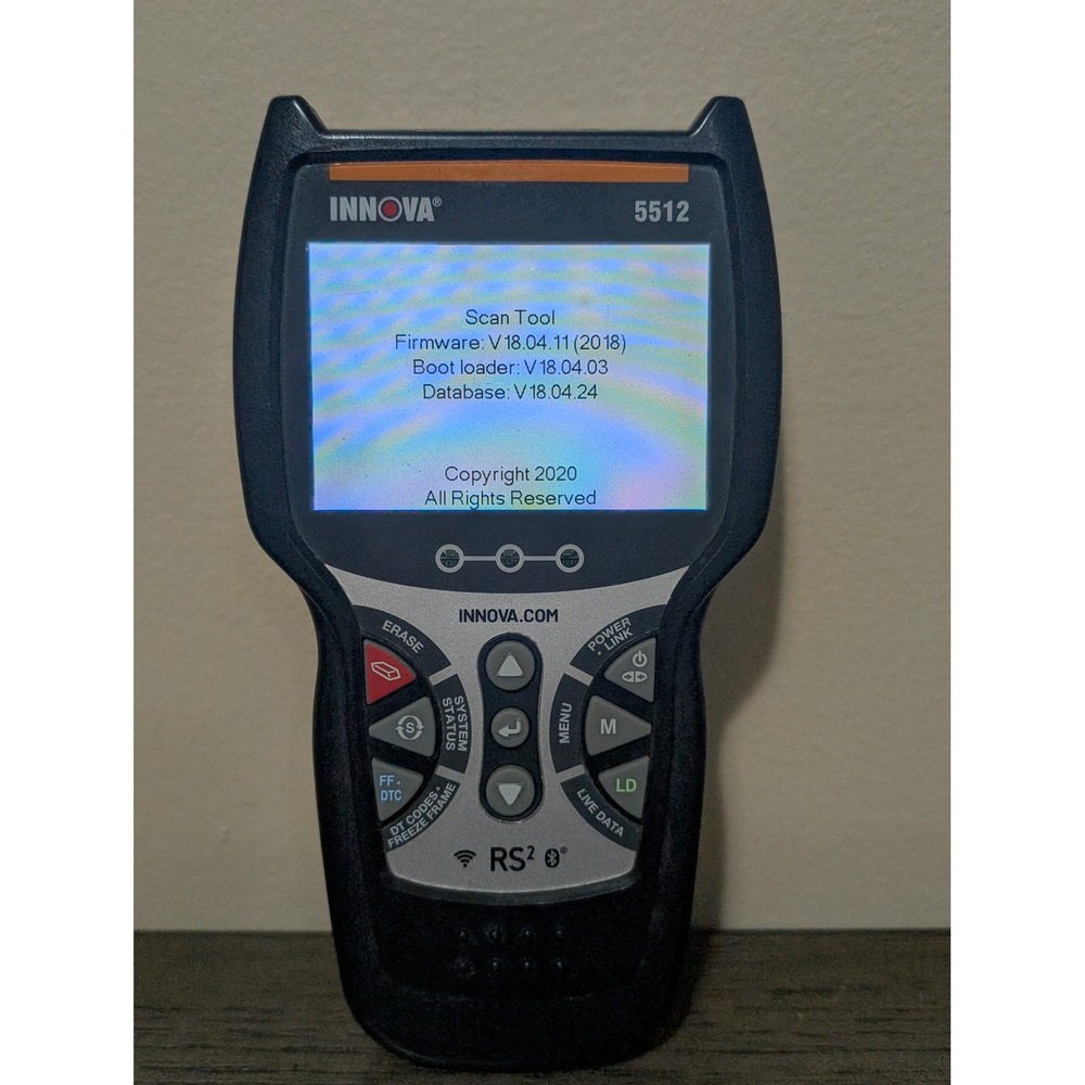 Innova 5512 Scan Tool Car Diagnostic OBD2 Black Good Bluetooth RS2 Reader - Picture 2 of 9